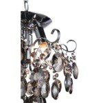 SL846.102.03 Люстра подвесная ST-Luce Темный хром/Тонированный черный E14 3*40W ORECCHINI — изображение 6