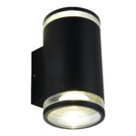 SL9009.401.02 Светильник уличный настенный ST-Luce черный/белый GU10 2*50W TUBO — изображение 4