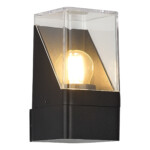 SL9016.401.01 Светильник уличный настенный ST-Luce черный/черный E27 1*15W SLIDE