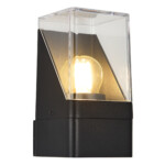 SL9016.401.01 Светильник уличный настенный ST-Luce черный/черный E27 1*15W SLIDE — изображение 3