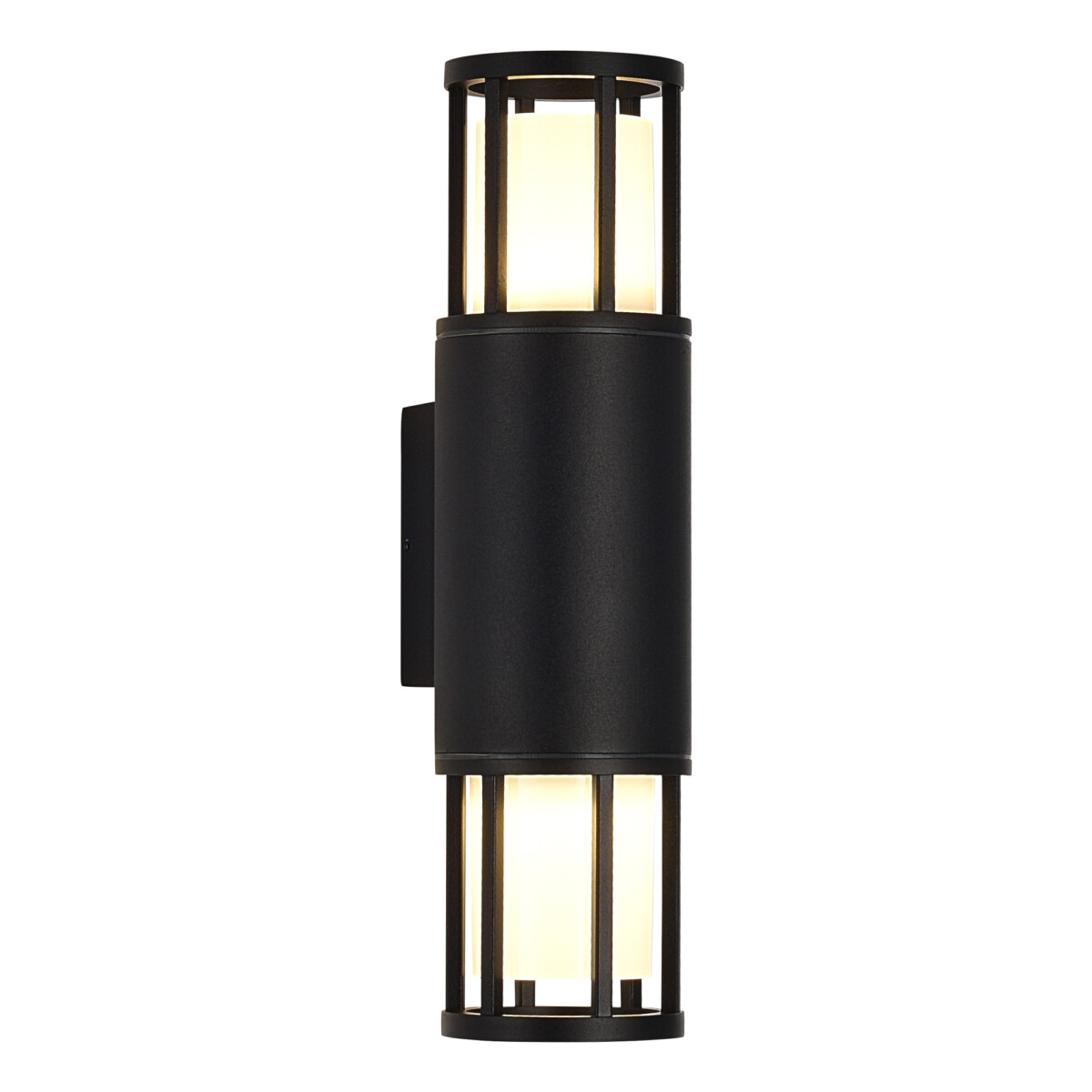 SL9017.401.02 Светильник уличный настенный ST-Luce черный/черный GU10 2*15W MESA — изображение 1