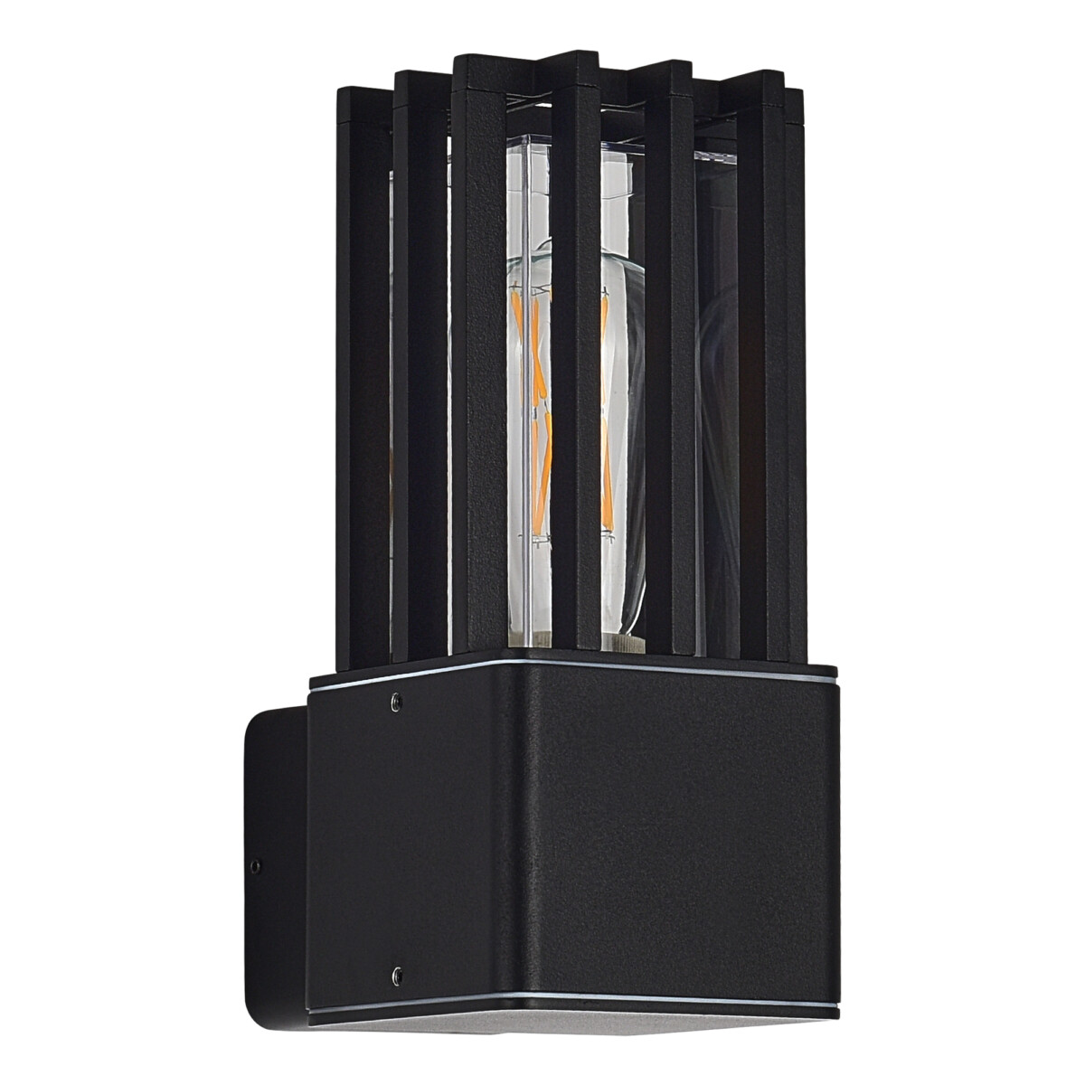 SL9018.401.01 Светильник уличный настенный ST-Luce черный/черный E27 1*15W IRUM — изображение 2