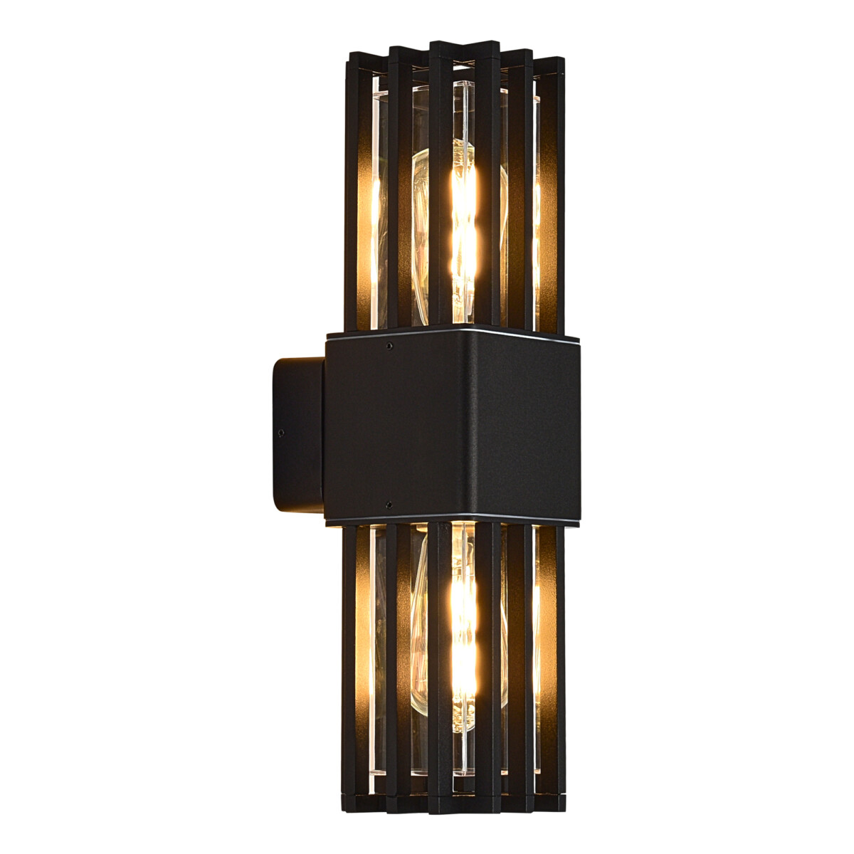 SL9018.401.02 Светильник уличный настенный ST-Luce черный/черный E27 2*15W IRUM — изображение 3