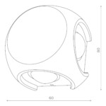 в наличии SL9505.401.01 Светильник уличный настенный ST-Luce Черный/Черный LED 1*4W 4000K VOLTI - купить в интернет-магазине Светильники Торг