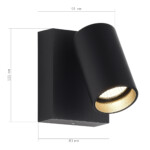 SL9515.401.01 Светильник уличный настенный ST-Luce черный/белый LED 1*9W 3000K DECK — изображение 5