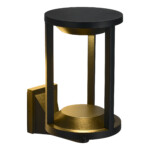 в наличии SL9535.401.01 Светильник уличный настенный ST-Luce черный/черный LED 1*9W 3000K GLORR - купить в интернет-магазине Светильники Торг