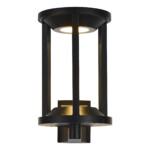 в наличии SL9535.401.01 Светильник уличный настенный ST-Luce черный/черный LED 1*9W 3000K GLORR - купить в интернет-магазине Светильники Торг