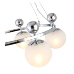 SLE106103-05 Светильник подвесной Хром/Белый E27 5*60W PECHIO — изображение 3