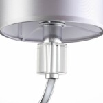 SLE107201-01 Светильник настенный Хром/Светло-серый E14 1*40W SNERE — изображение 3