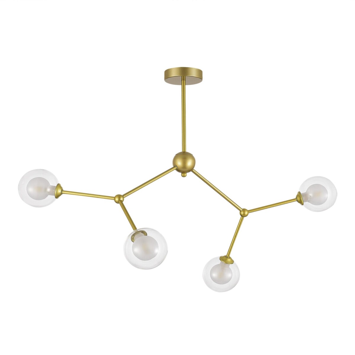 SLE1106-203-04 Светильник подвесной Золотистый/Прозрачный, Белый G9 LED 4*5W ARCUS — изображение 2