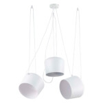 SLE120653-03 Светильник подвесной Белый/Белый E27 3*40W TRIESTE — изображение 2