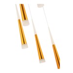 SLE200103-05 Светильник подвесной Золотистый/Золотистый, Белый LED 5*7W 3000K ORPELO — изображение 3