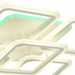 SLE200452-05RGB Светильник потолочный Белый/Белый LED 1*140W RGB 10W 3000-6000K QUTRO — изображение 5