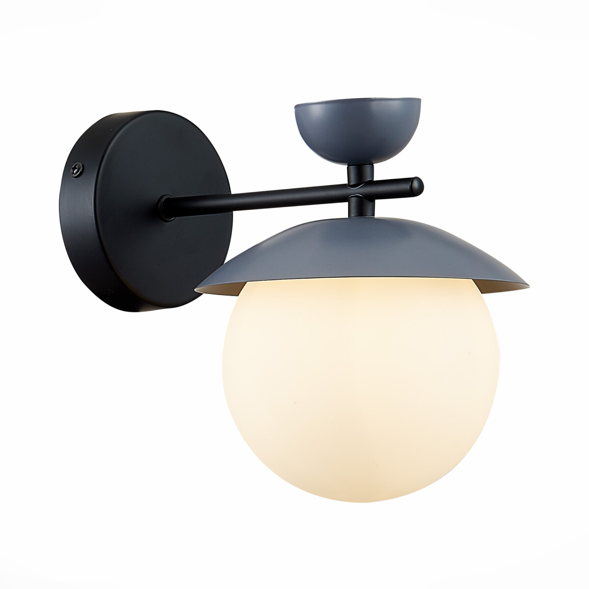 SLE220201-01 Светильник настенный Черный, Серый/Белый G9 1*5W GENOVA — изображение 1