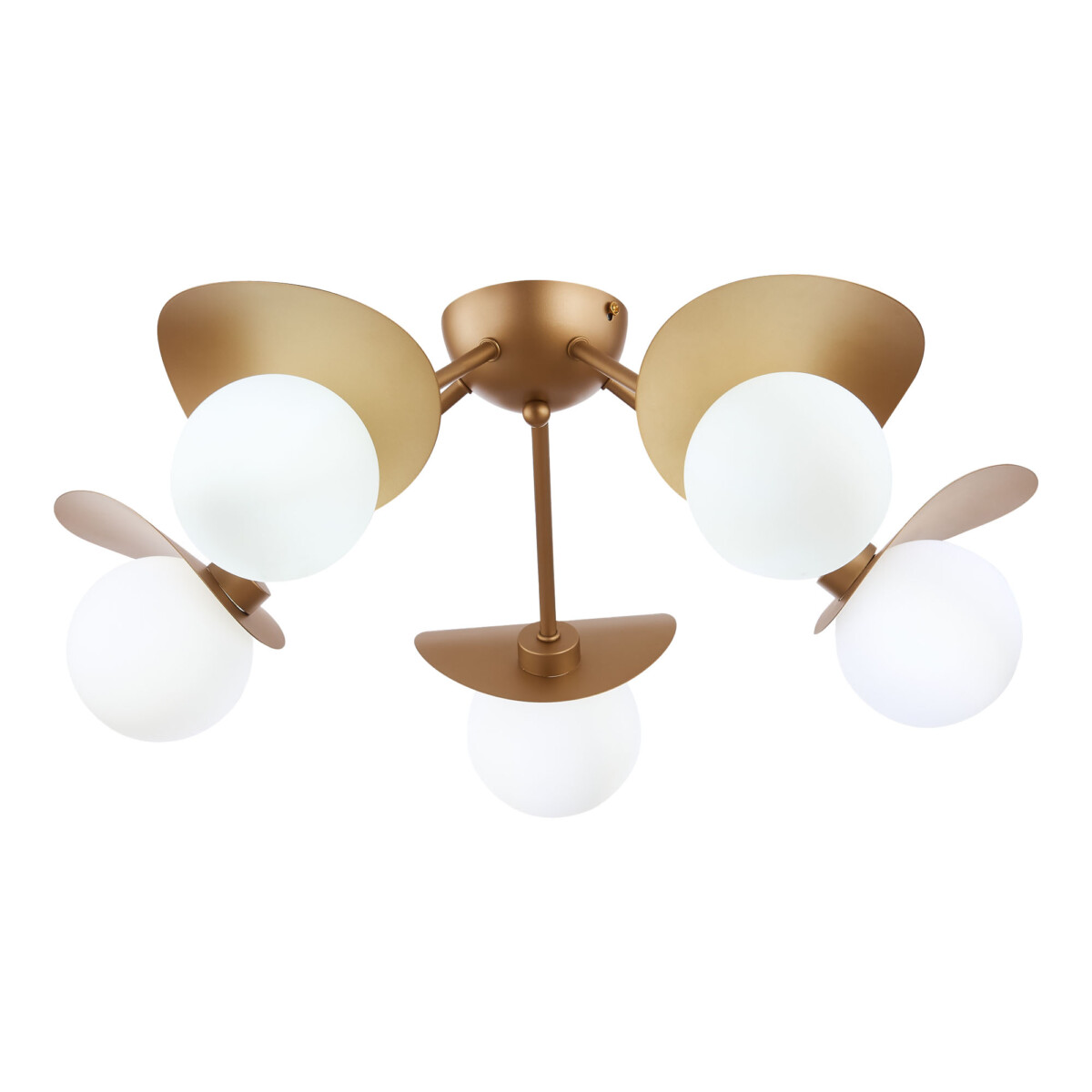 SLE220502-05 Светильник потолочный Золотистый/Белый G9 5*5W BOLZANO — изображение 1