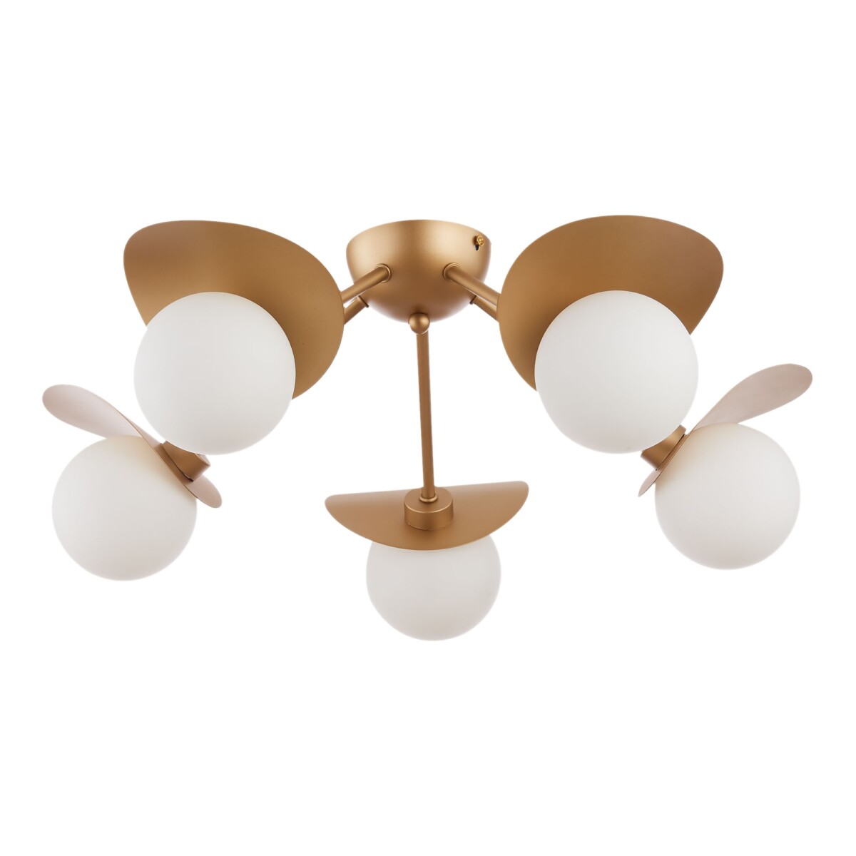 SLE220502-05 Светильник потолочный Золотистый/Белый G9 5*5W BOLZANO — изображение 2