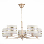 Уценка SLE300203-05 Светильник потолочный Шампань/Белый, Золотистый E14 5*40W ALMESE — изображение 2