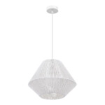 SLE6025-503-01 Светильник подвесной белый/белый E27 1*40W ETTAN — изображение 3