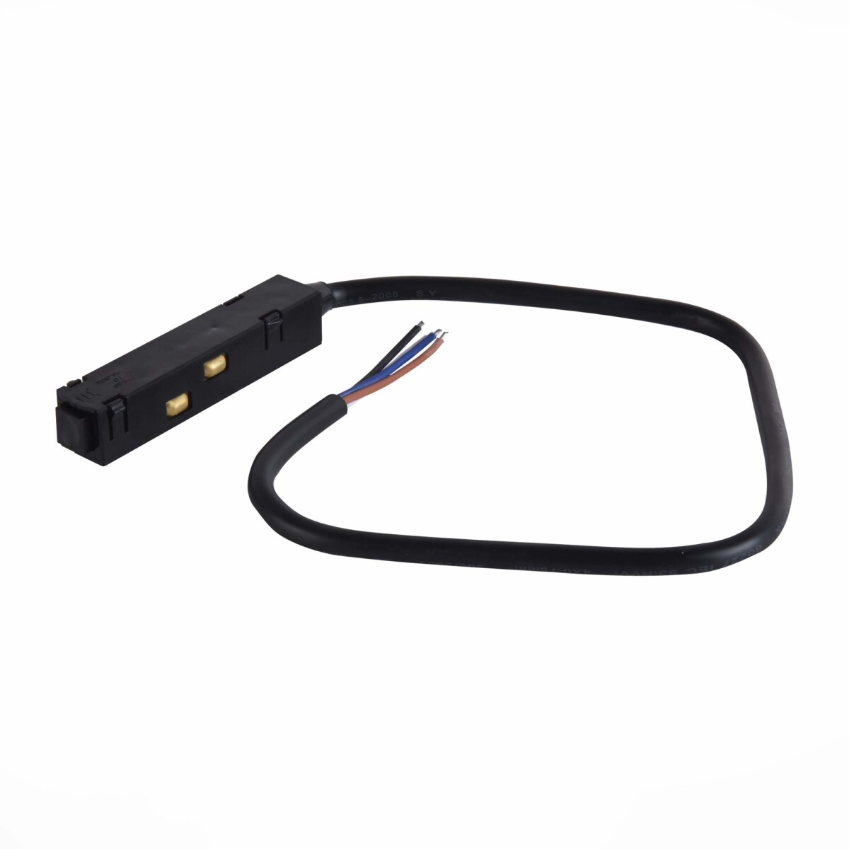 ST006.429.00_01W ST006.429.00 Ввод питания для магнитного шинопровода ST-Luce Черный SKYLINE 48 — изображение 1