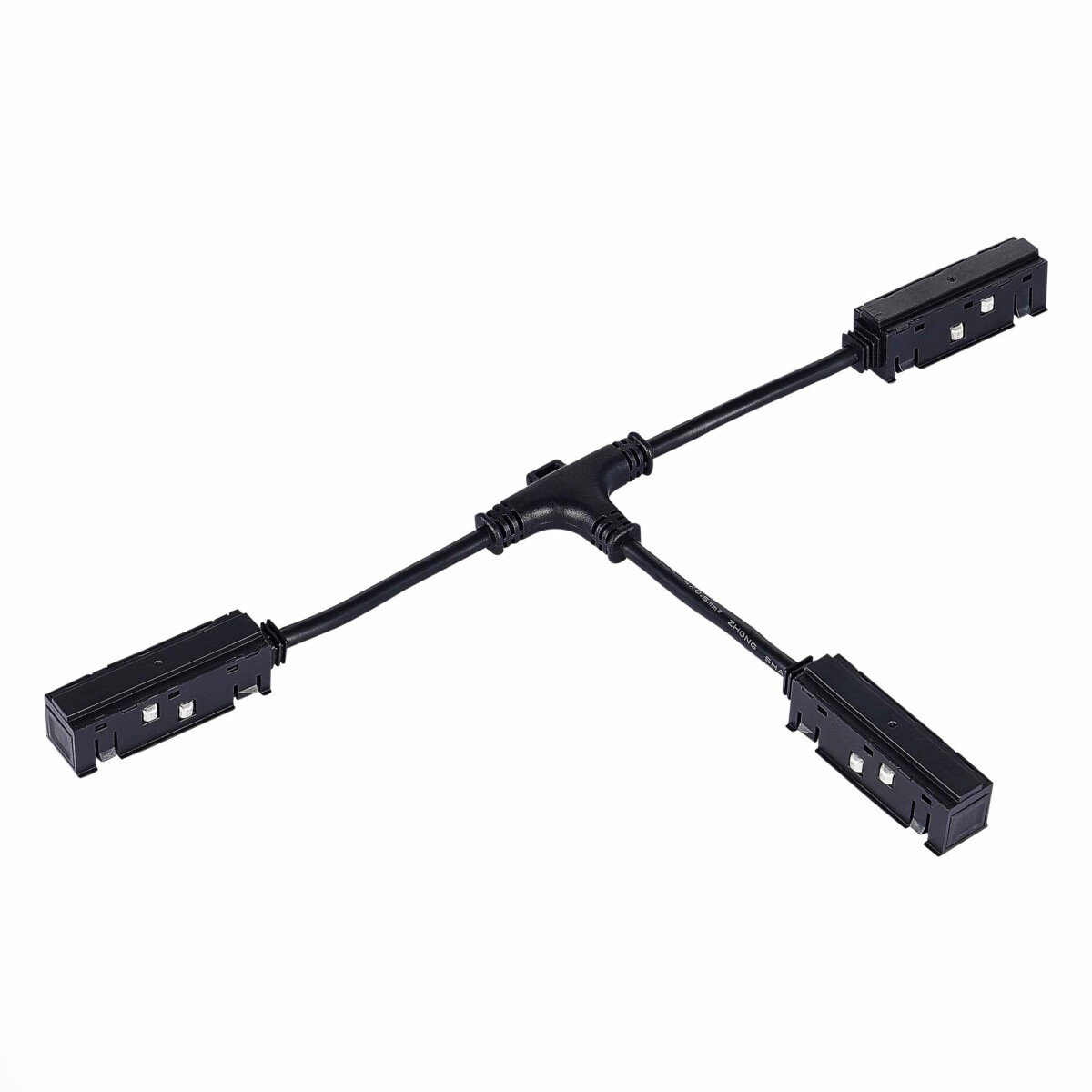 ST006.459.00_01W ST006.459.00 Коннектор питания T-образный для магнитного шинопровода ST-Luce Черный SKYLINE 48 — изображение 1