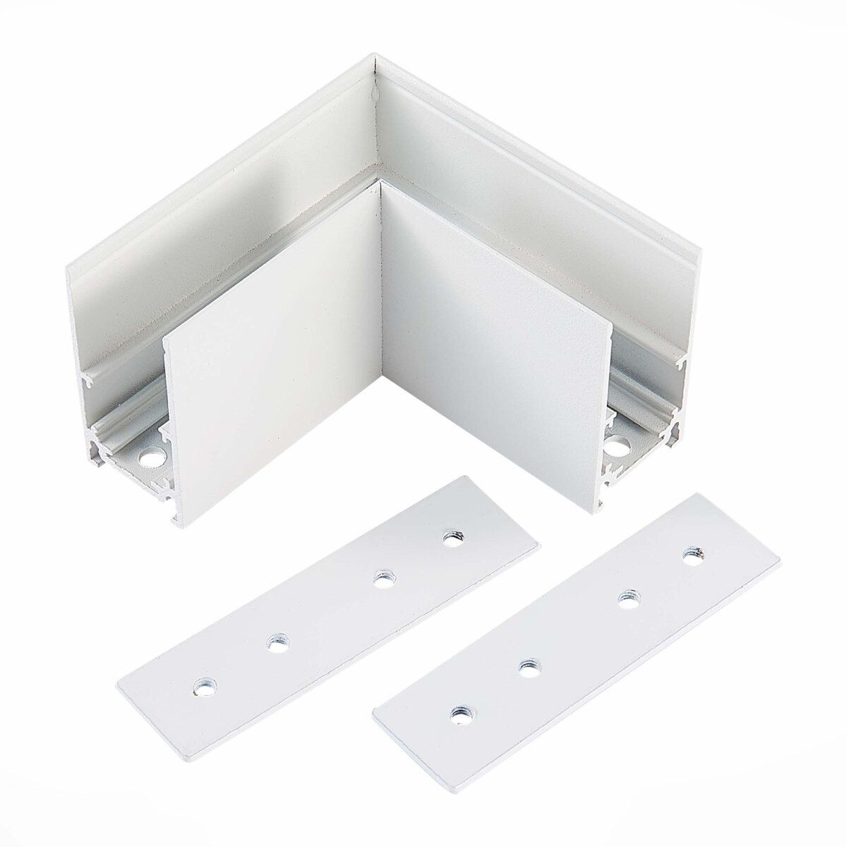 ST007.519.00 Угол-соединитель для подвесного / накладного магнитного шинопровода  ST-Luce Белый SKYLINE 48 — изображение 1