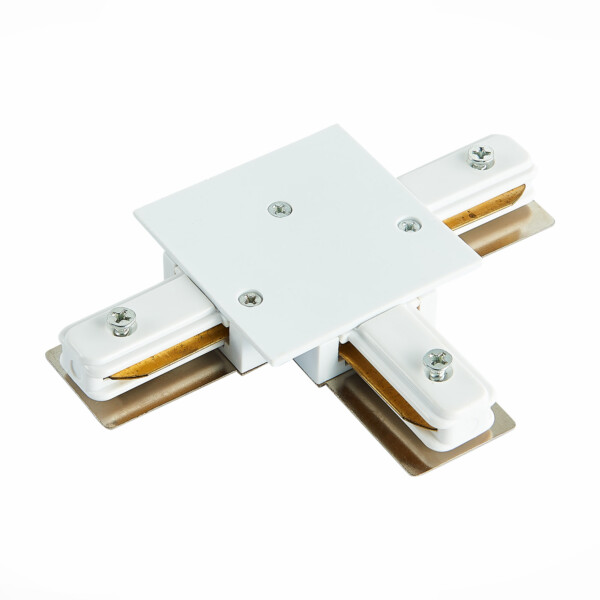 ST013.539.00 Коннектор T-образный для однофазного встраиваемого шинопровода ST-Luce Белый BASE