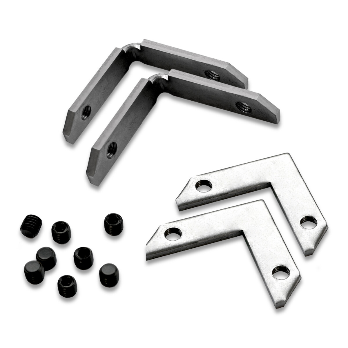 ST015.179.02.1 Уголок 90° (комплект 2 гор.+2 верт.+ 8 винтов) для ST015.129.03, ST003.129.04 ST-Luce SKYLINE 220 — изображение 1