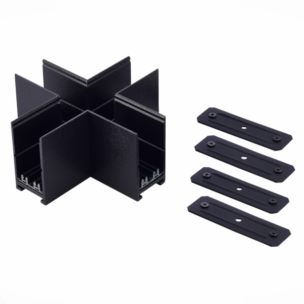 в наличии ST015.422.21 X- образный соединитель Skyline 220 ST-Luce Черный SKYLINE 220 - купить в интернет-магазине Светильники Торг