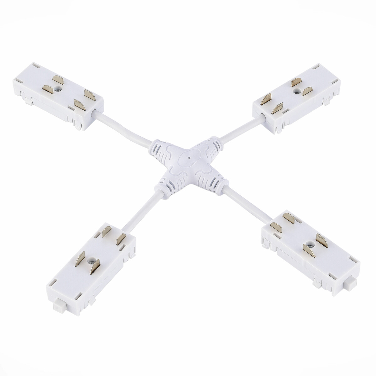 в наличии ST015.522.20 X- образный коннектор Skyline 220 ST-Luce Белый SKYLINE 220 - купить в интернет-магазине Светильники Торг