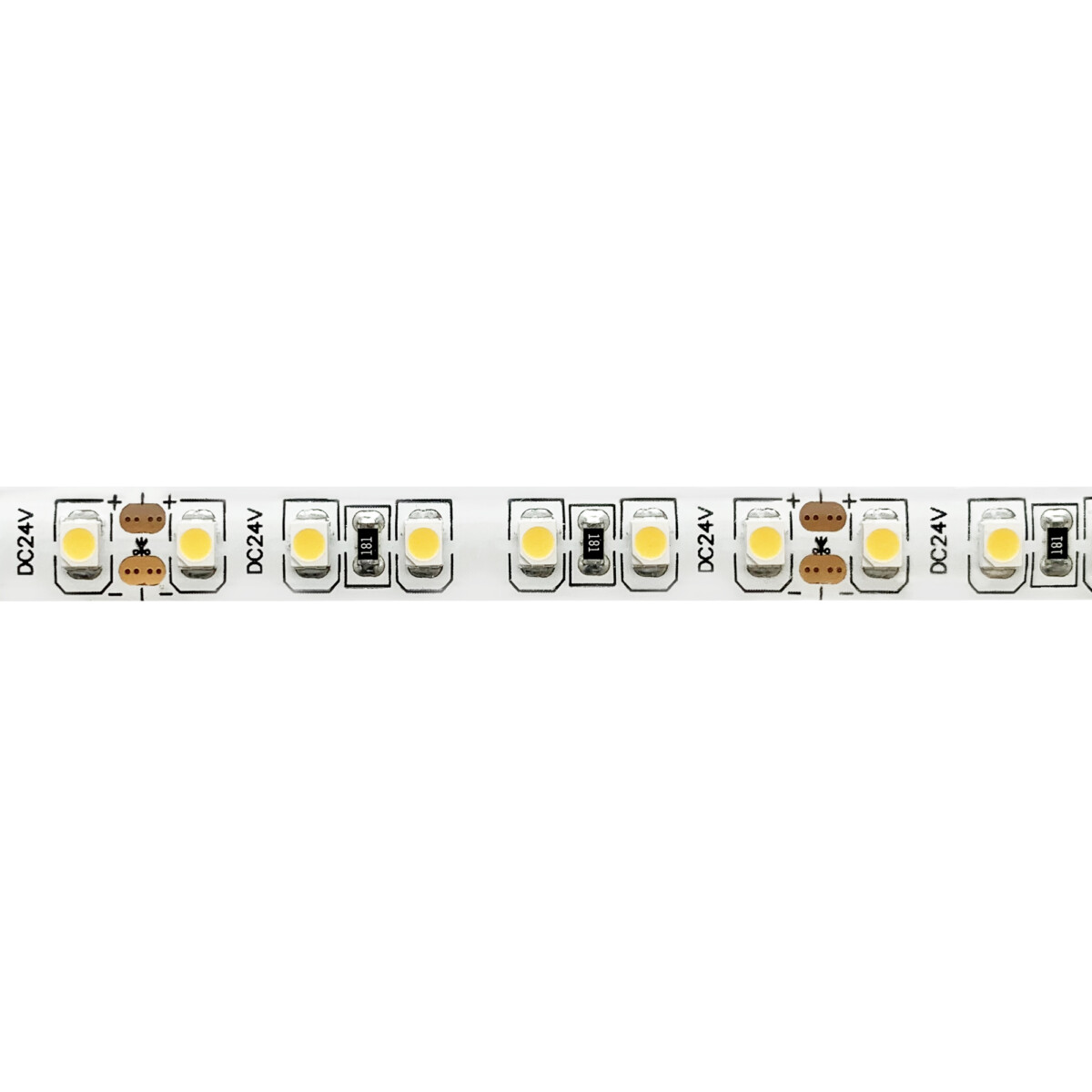 в наличии ST016.410.65 Светодиодная лента - 120leds/м*9.6W/мW 4000K 860Lm Ra80 120° IP65 L5000xW8xH2 24V Светодиодные ленты - купить в интернет-магазине Светильники Торг