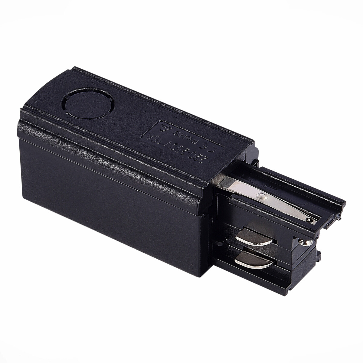 в наличии ST030.409.10L Левый Токоподвод для трехфазного шинопровода ST-Luce Черный TRACE - купить в интернет-магазине Светильники Торг