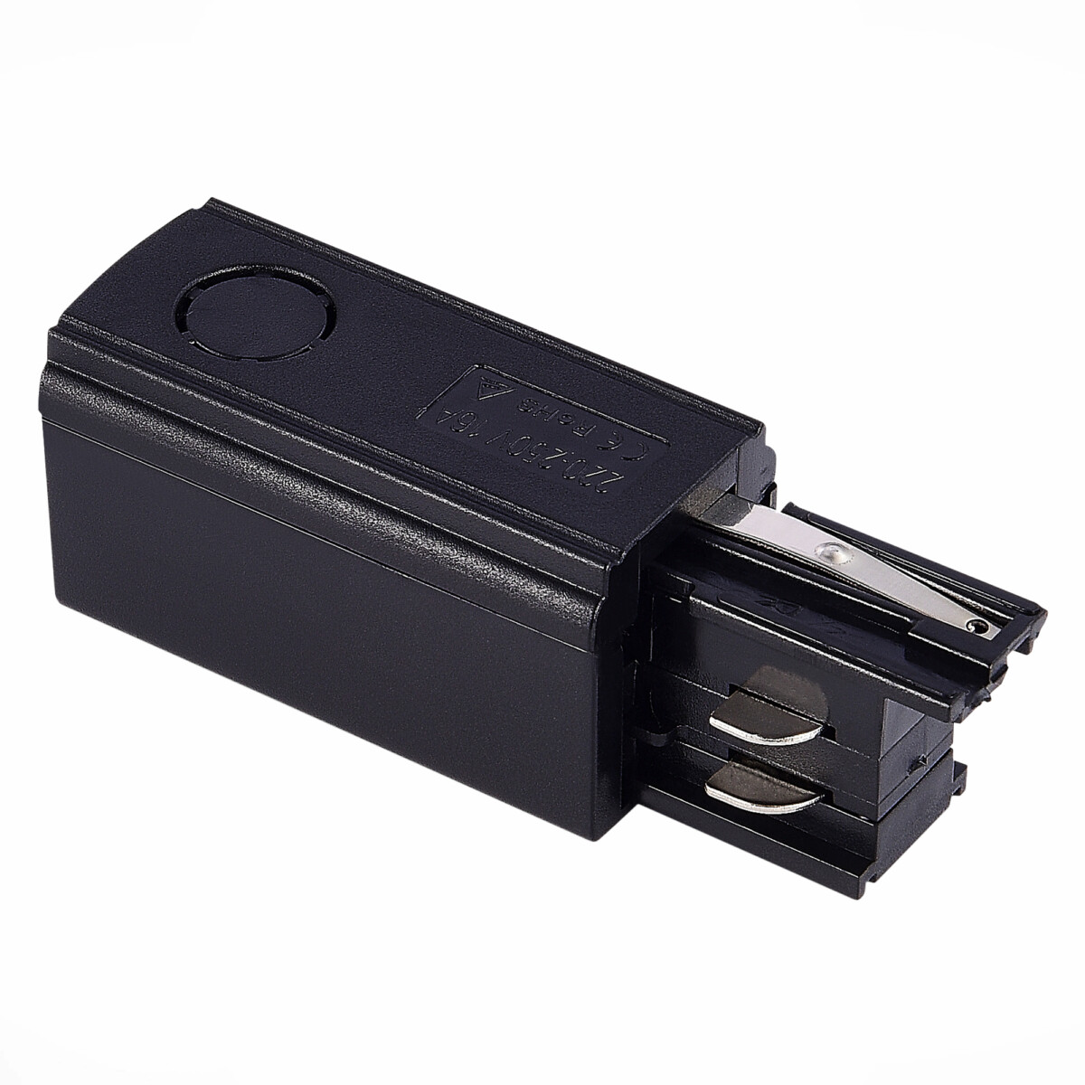 в наличии ST030.409.10R Правый Токоподвод для трехфазного шинопровода ST-Luce Черный TRACE - купить в интернет-магазине Светильники Торг