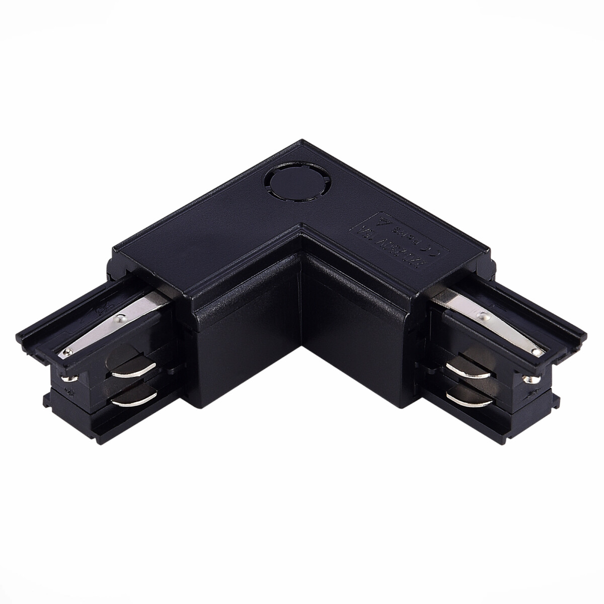 в наличии ST030.409.15R Угловой токоподвод правый для трехфазного шинопровода ST-Luce Черный TRACE - купить в интернет-магазине Светильники Торг