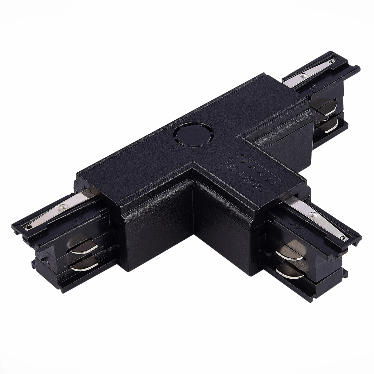 ST030.409.16L1 Т-образный токоподвод левый 1 для трехфазного шинопровода ST-Luce Черный TRACE — изображение 1