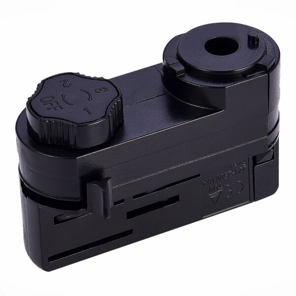 в наличии ST030.409.20 Адаптер питания для трехфазного шинопровода ST-Luce Черный TRACE - купить в интернет-магазине Светильники Торг