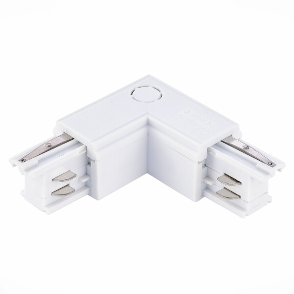 в наличии ST030.509.15L Угловой токоподвод левый для трехфазного шинопровода ST-Luce Белый TRACE - купить в интернет-магазине Светильники Торг