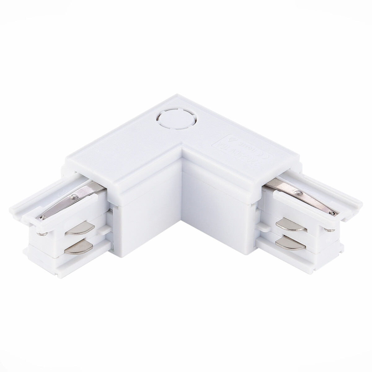 в наличии ST030.509.15R Угловой токоподвод правый для трехфазного шинопровода ST-Luce Белый TRACE - купить в интернет-магазине Светильники Торг