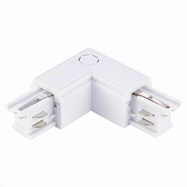 ST030.509.15R Угловой токоподвод правый для трехфазного шинопровода ST-Luce Белый TRACE
