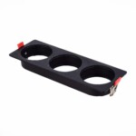 в наличии ST052.408.03 Встраиваемый корпус для светодиодного модуля серии ST850, ST851 ST-Luce Черный SHIFT - купить в интернет-магазине Светильники Торг