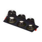 в наличии ST052.408.03 Встраиваемый корпус для светодиодного модуля серии ST850, ST851 ST-Luce Черный SHIFT - купить в интернет-магазине Светильники Торг