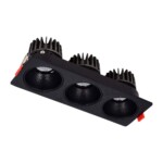 в наличии ST052.408.03 Встраиваемый корпус для светодиодного модуля серии ST850, ST851 ST-Luce Черный SHIFT - купить в интернет-магазине Светильники Торг