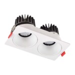 в наличии ST052.508.02 Встраиваемый корпус для светодиодного модуля серии ST850, ST851 ST-Luce Белый SHIFT - купить в интернет-магазине Светильники Торг