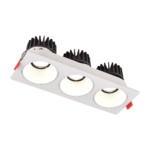 в наличии ST052.508.03 Встраиваемый корпус для светодиодного модуля серии ST850, ST851 ST-Luce Белый SHIFT - купить в интернет-магазине Светильники Торг