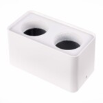 в наличии ST053.502.02 Накладной корпус для светодиодного модуля серии ST850, ST851 ST-Luce Белый SHIFT - купить в интернет-магазине Светильники Торг