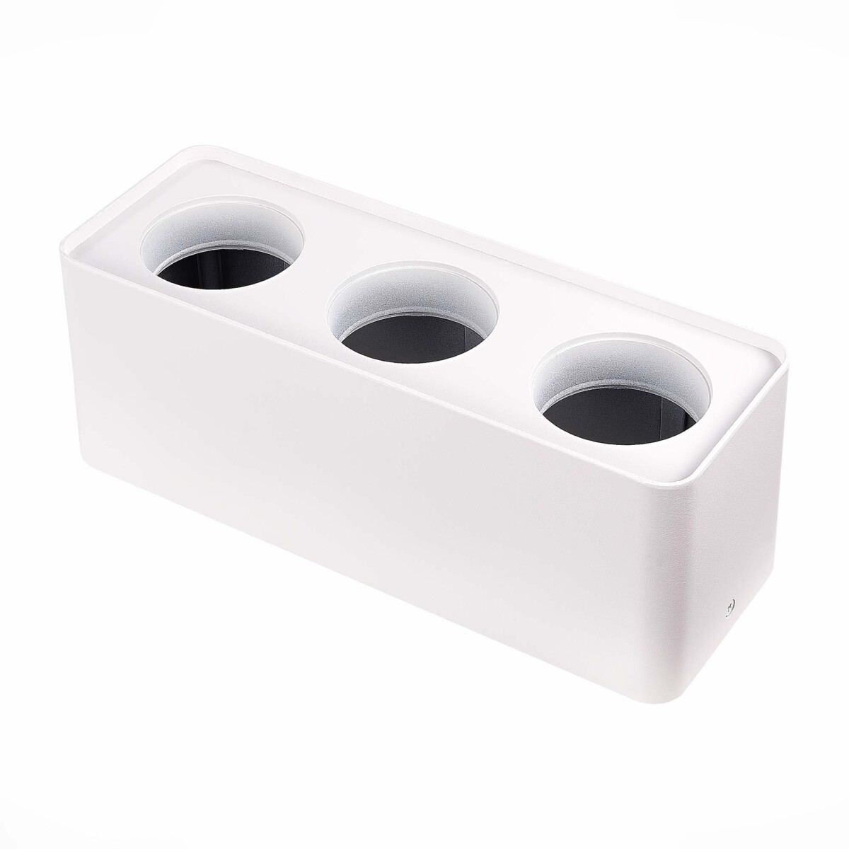 ST053.502.03 Накладной корпус для светодиодного модуля серии ST850, ST851 ST-Luce Белый SHIFT — изображение 1