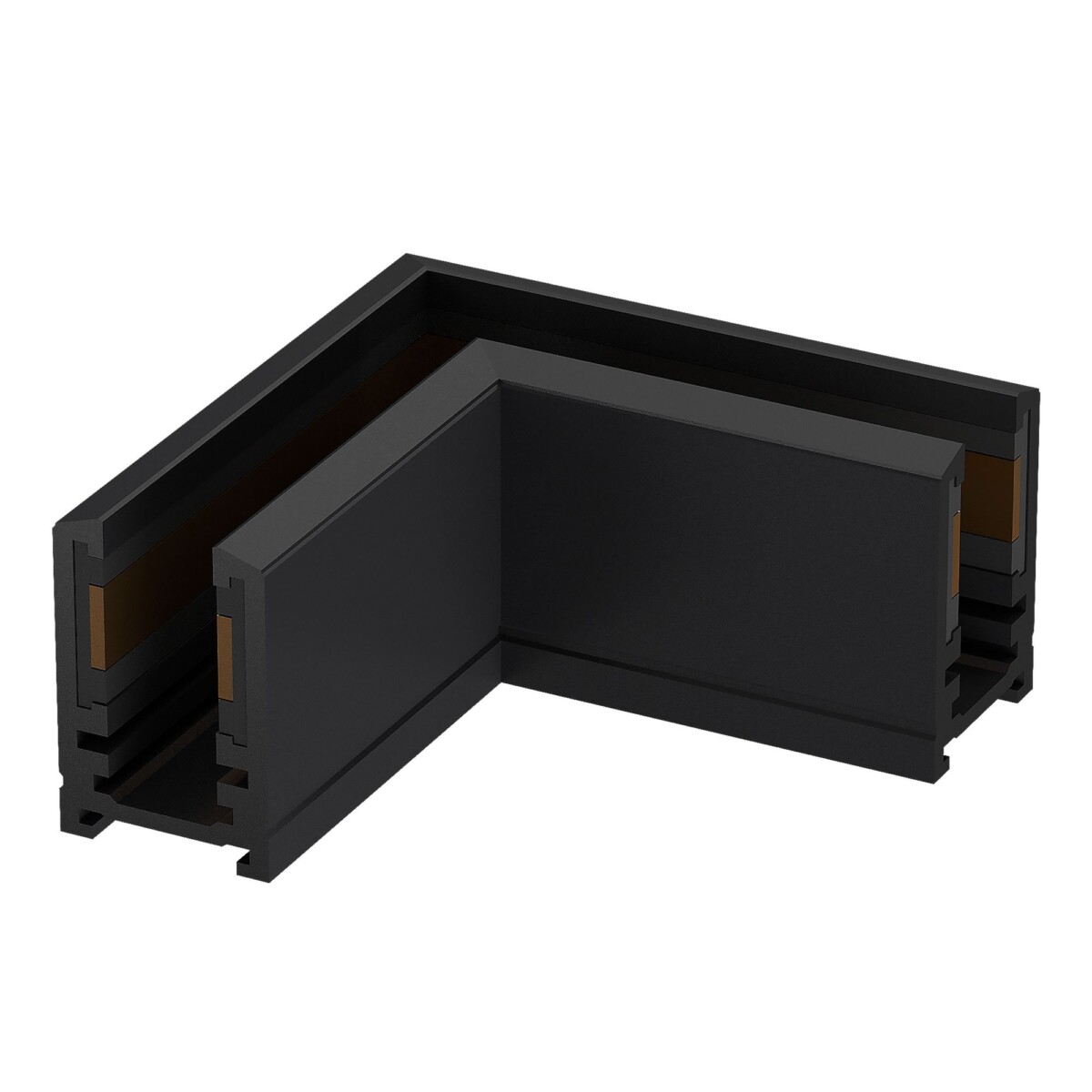 ST065.409.15 Соединитель "потолок-потолок" для накладного шинопровода SUPER5 ST-Luce Черный SUPER5 — изображение 1