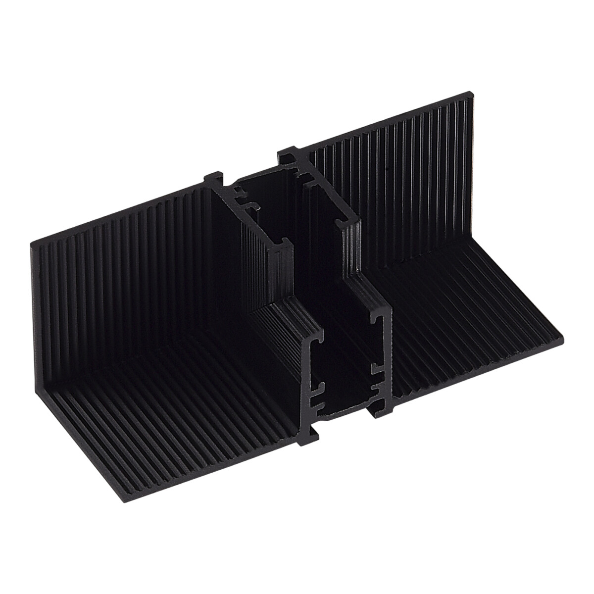 ST066.409.11 Соединитель "стена-потолок" для встраиваемого шинопровода SUPER5 ST-Luce Черный SUPER5 — изображение 1