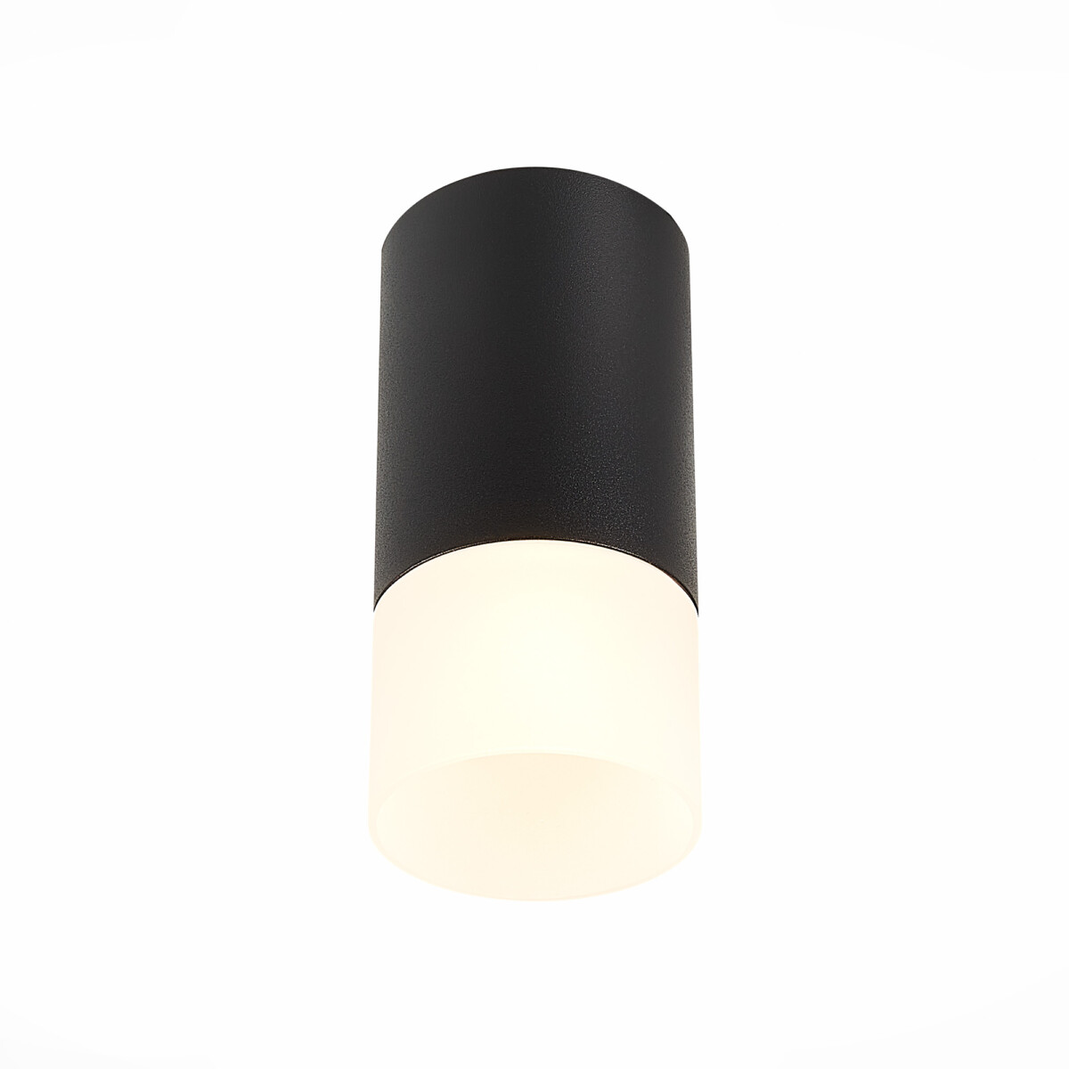 ST100.412.01 Светильник потолочный Черный GU10 1*50W IP20 D64xH131 220V Без ламп Накладные светильники — изображение 1