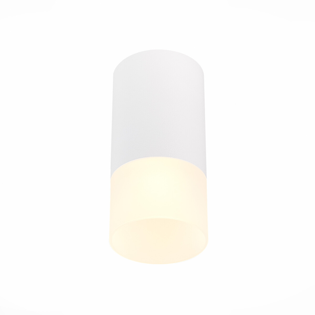 ST100.512.01 Светильник потолочный Белый GU10 1*50W IP20 D64xH131 220V Без ламп Накладные светильники — изображение 1