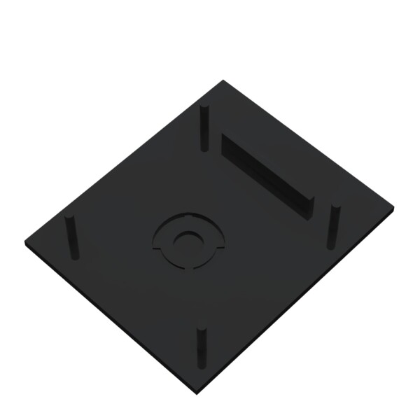 ST1005.469.00 Заглушка к магнитному шинопроводу (2шт) ST-Luce Черный SKYLINE 48+